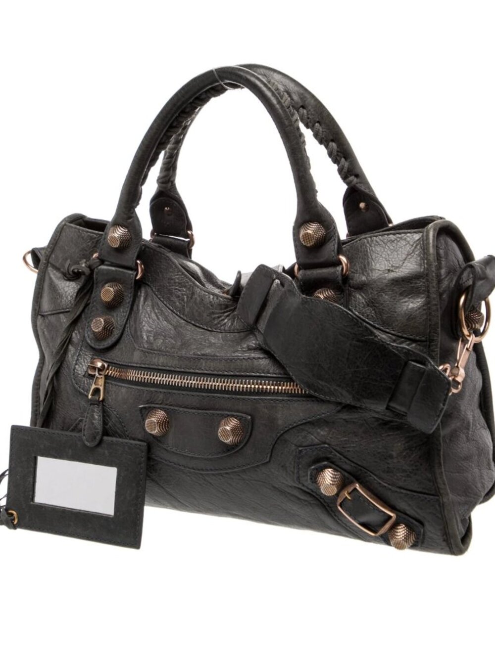 Balenciaga Leather Motocross City - Picture 4 of 6